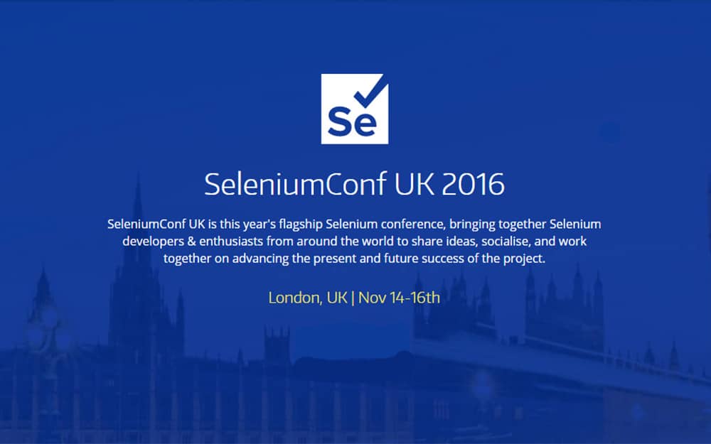 APM SeleniumConf UK 2016 Webdriver
