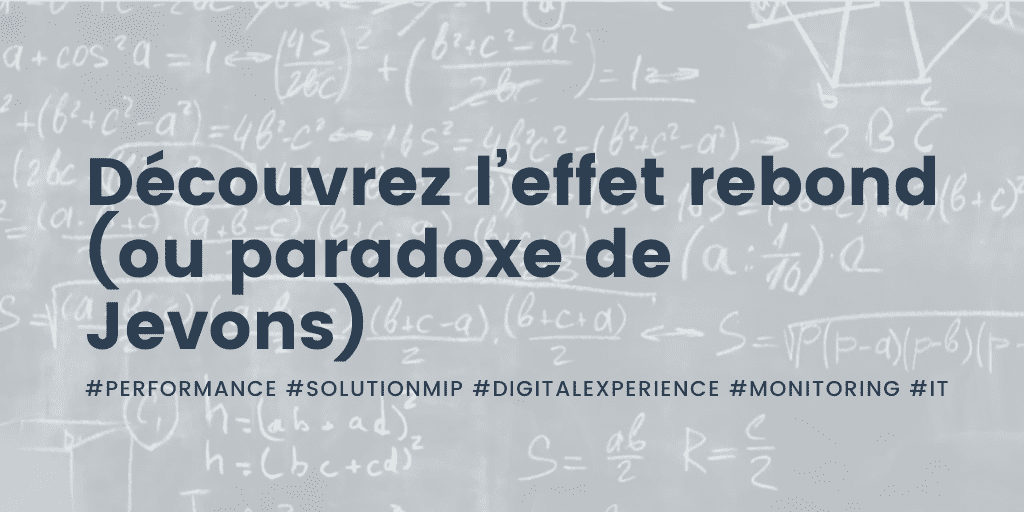 L’effet rebond (ou paradoxe de Jevons)